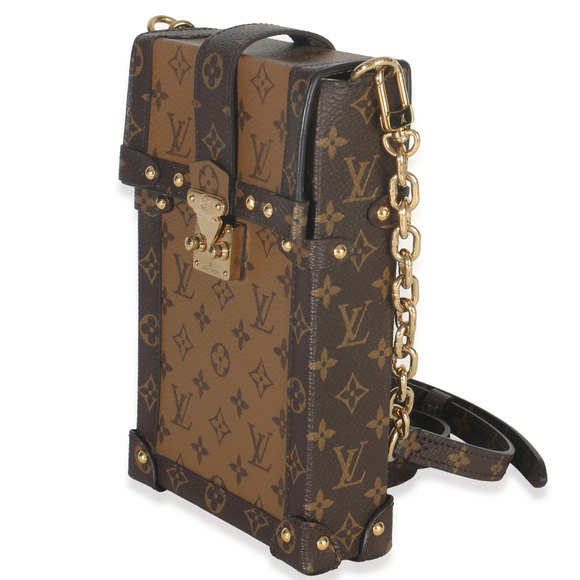 Louis Vuitton Monogram Reverse Canvas Vertical Trunk Pochette - Picture 4 of 8